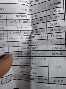 ไปฉะเชิงเทราด้วยรถไฟ